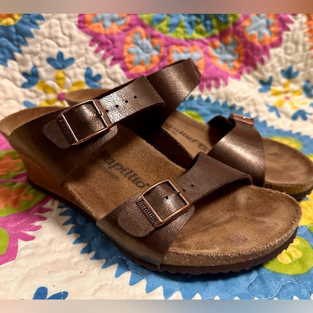 Papillio by Birkenstock Wedge Sandals Size 39